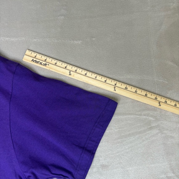 NWT Lakers TShirt XL Purple Short Sleeve 23 Lebron James Fanatics NBA Basketball - Picture 8 of 11